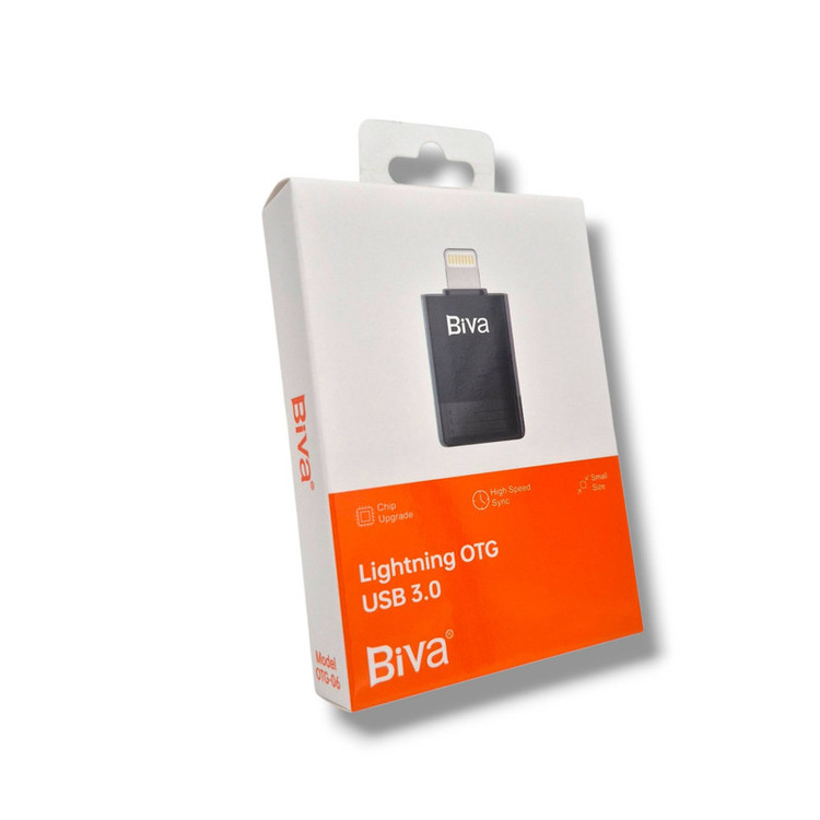 مبدل USB به لایتنینگ بیوا مدل OTG-06